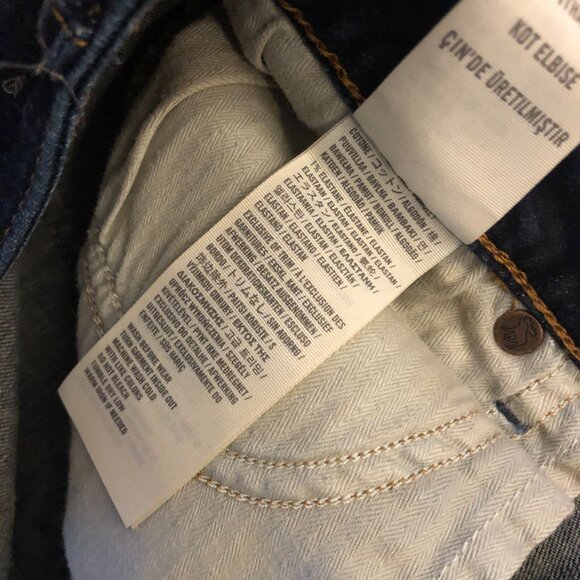 ABERCROMBIE & FITCH Boot Cut Low Rise Denim Jeans Women's Size 4R B83 - Picture 11 of 14